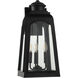 Francis 20 inch Matte Black Outdoor Wall Lantern