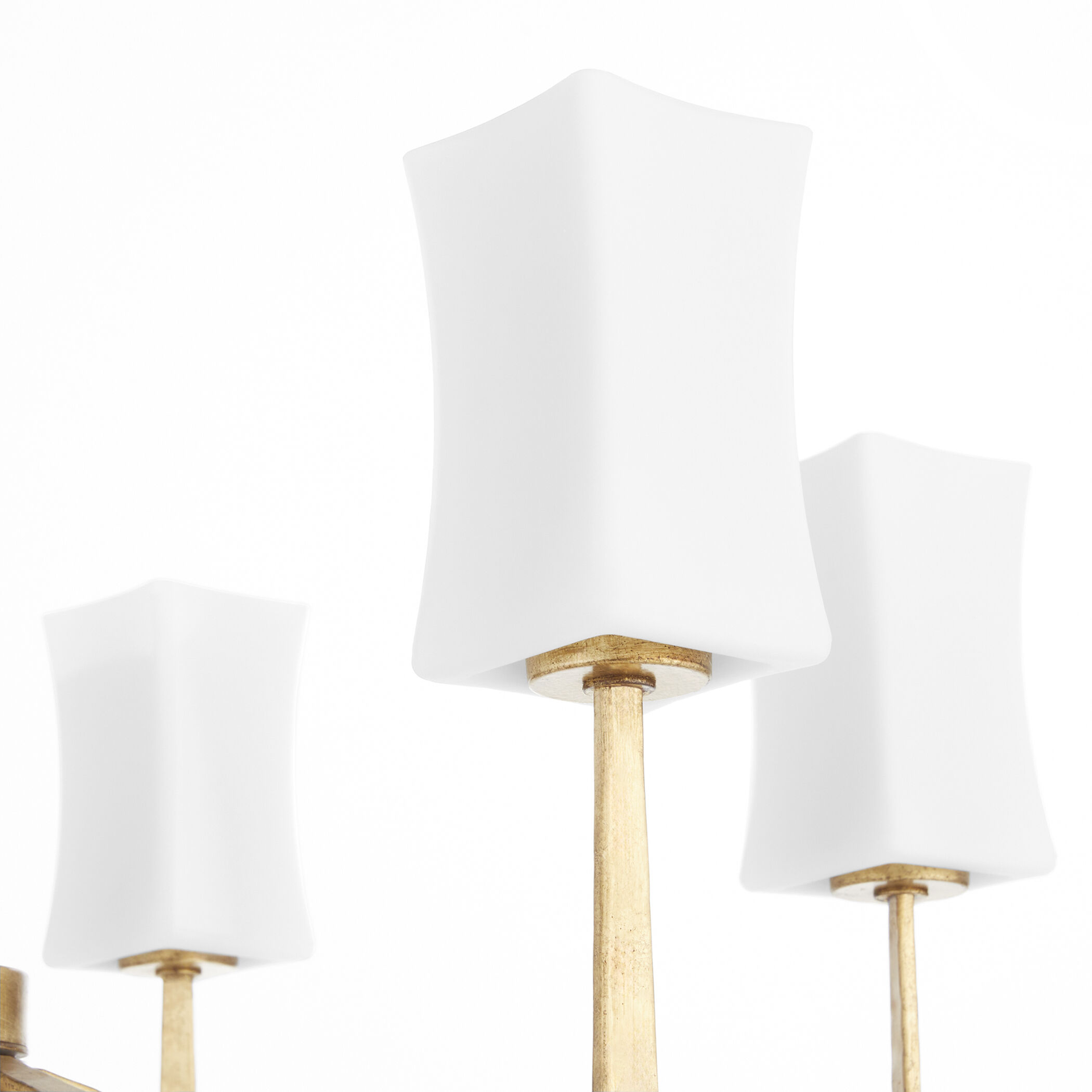 Ayala 6 Light 32.75 inch Gold Leaf Chandelier Ceiling Light