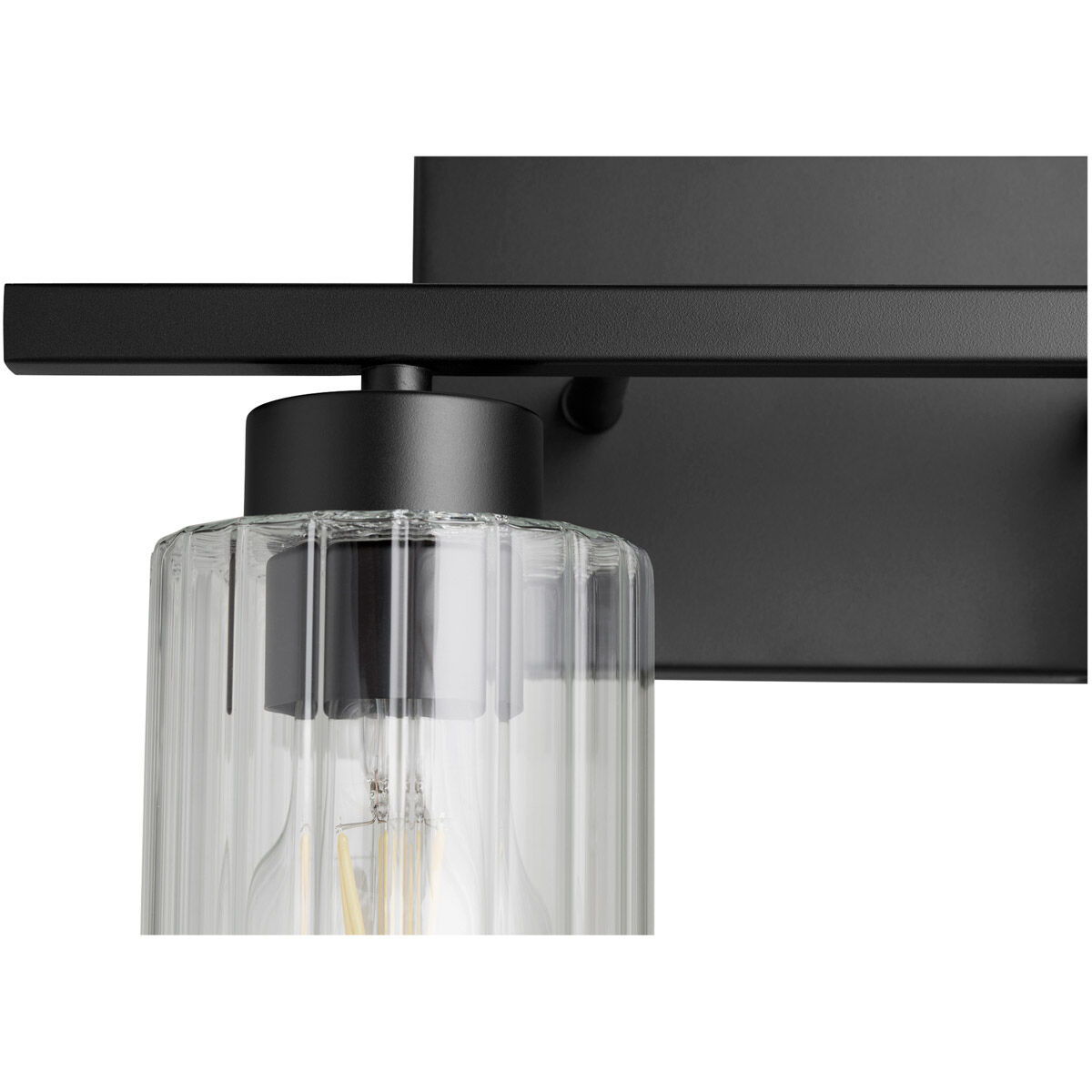 Ladin 2 Light 14 inch Noir Vanity Light Wall Light