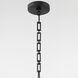 Belleview 5 Light 25 inch Matte Black Pendant Ceiling Light