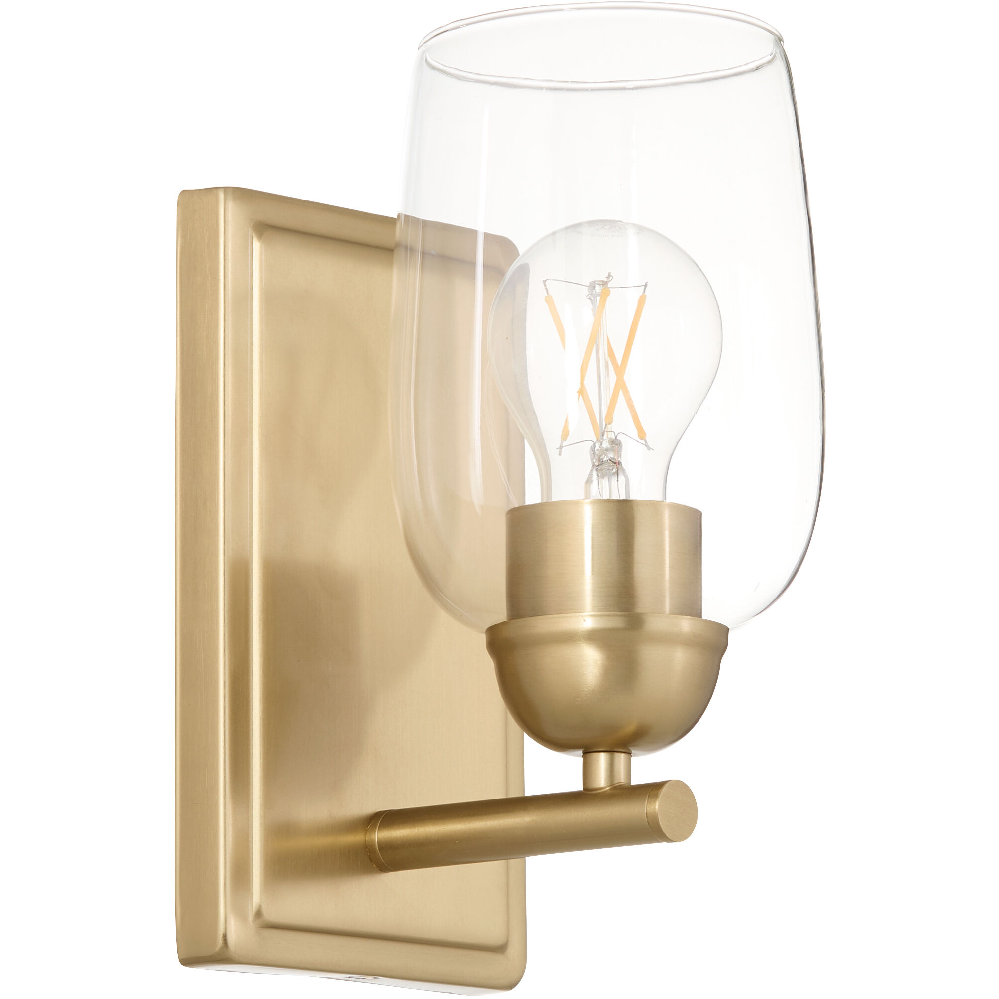 Wallinger Wall Mount Wall Light in Aged Brass