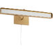 Karnes 0 watt 23.75 inch Aged Brass Picture Light Wall Light