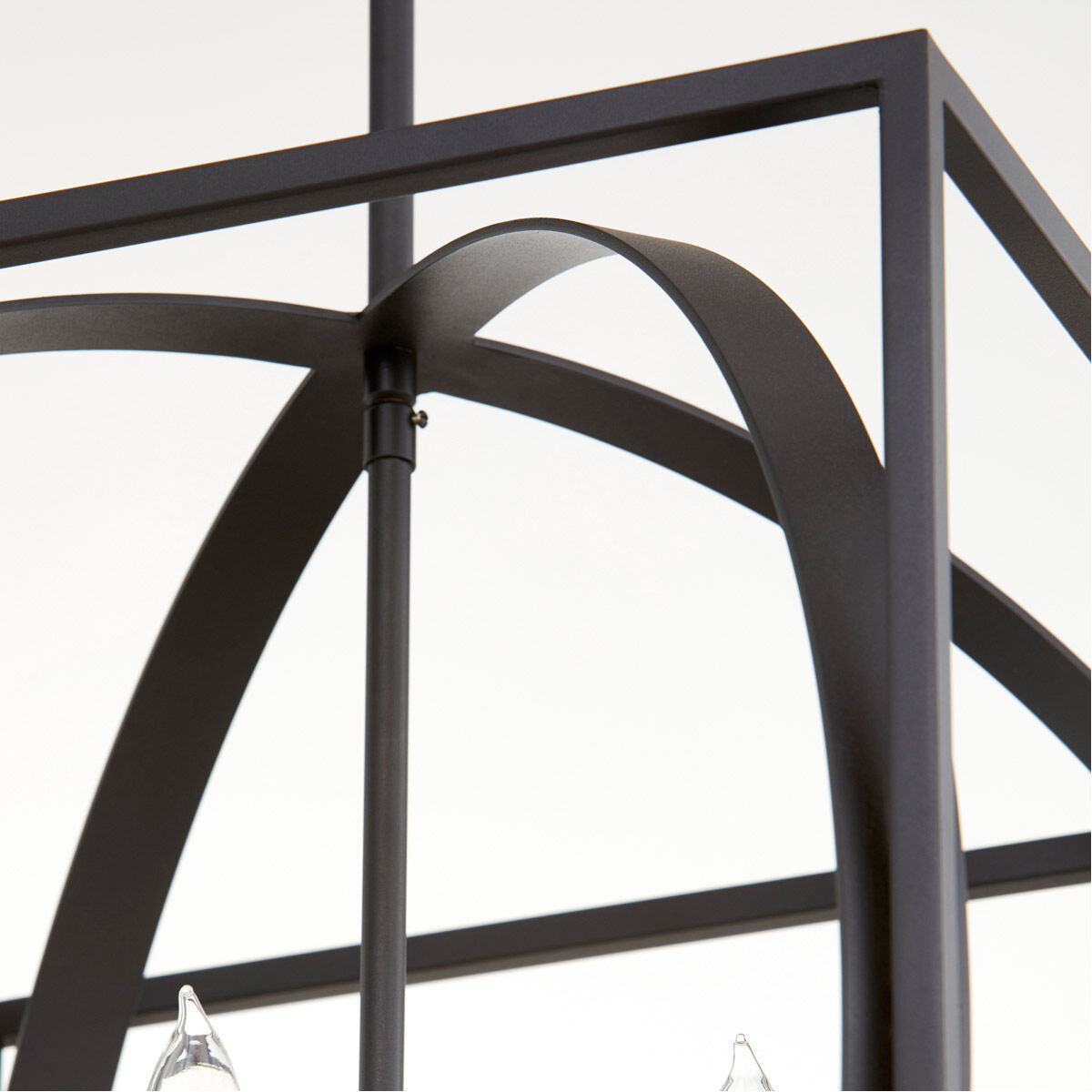 Fort Worth 6 Light 18 inch Noir Pendant Ceiling Light