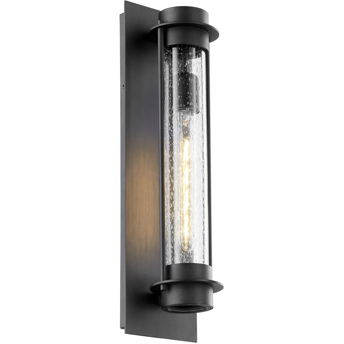 Roope 1 Light 19 inch Noir Outdoor Wall Lantern 