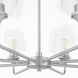 Raymond 8 Light 32 inch Satin Nickel Chandelier Ceiling Light