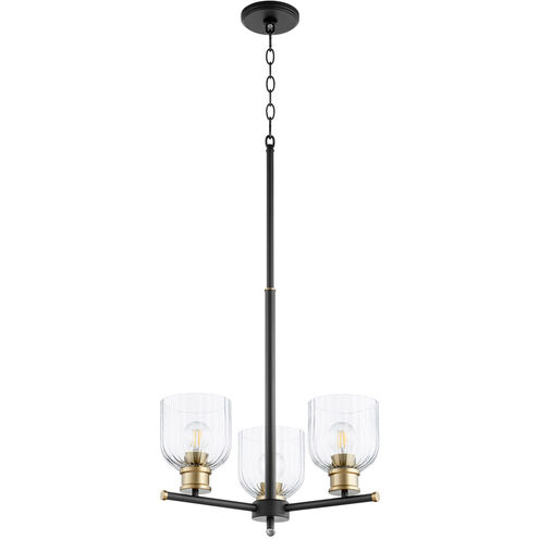 Monarch 3 Light 19.00 inch Chandelier