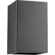 Ion 1 Light 5 inch Noir Outdoor Flush Mount