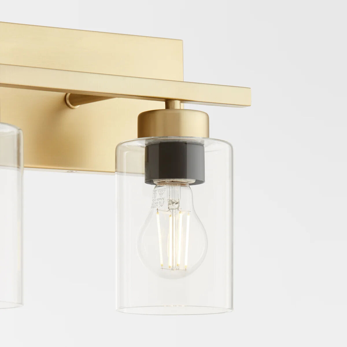 Carter 2 Light 14 inch Aged Brass Vanity Light Wall Light