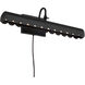 Karnes 0 watt 23.75 inch Matte Black Picture Light Wall Light