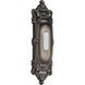 Lighting Accessory Antique Silver Opulent Oval Doorbell