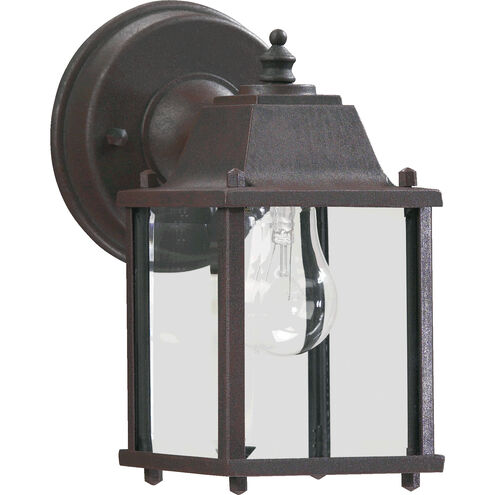 Fort Worth 1 Light 9 inch Rust Outdoor Wall Lantern