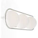 Belmont 3 Light 26 inch Polished Nickel Vanity Light Wall Light