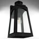 Francis 16.5 inch Matte Black Outdoor Wall Lantern