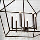 Gabriel 6 Light 24 inch Oiled Bronze Foyer Pendant Ceiling Light, Quorum Home