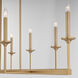 Eldorado 8 Light 18 inch Aged Brass Chandelier Ceiling Light