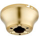 Miscellaneous Aged Brass Fan Hugger Adapter