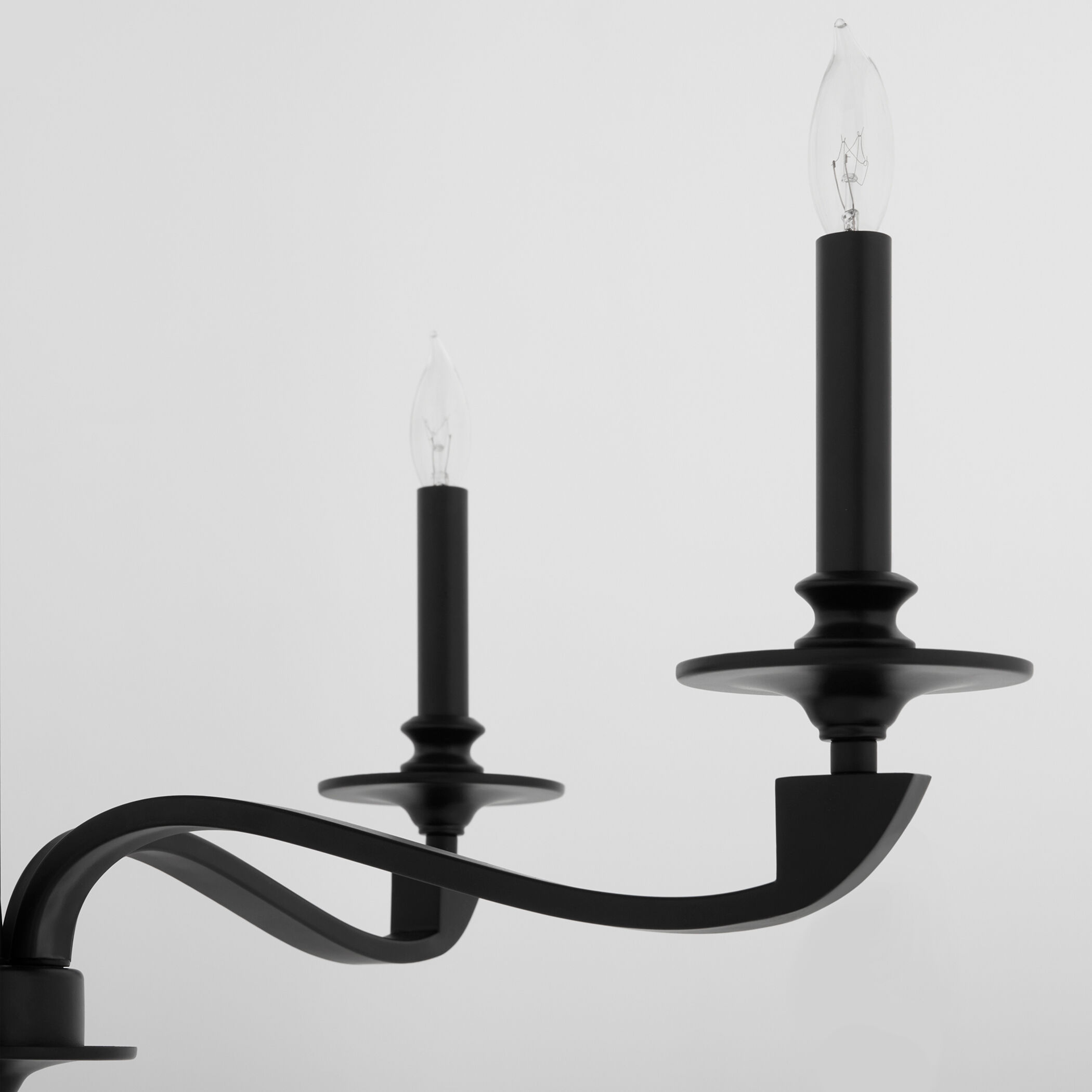 Chantelle 5 Light 28 inch Matte Black Chandelier Ceiling Light