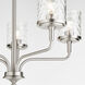 Starky 5 Light 27 inch Satin Nickel Chandelier Ceiling Light