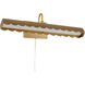 Karnes 0 watt 23.75 inch Aged Brass Picture Light Wall Light