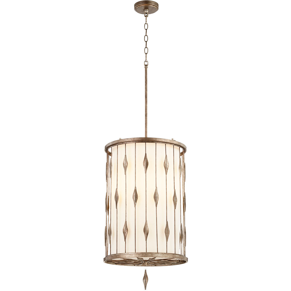 Cordon 3 Light 16 inch Persian Gray Pendant Ceiling Light