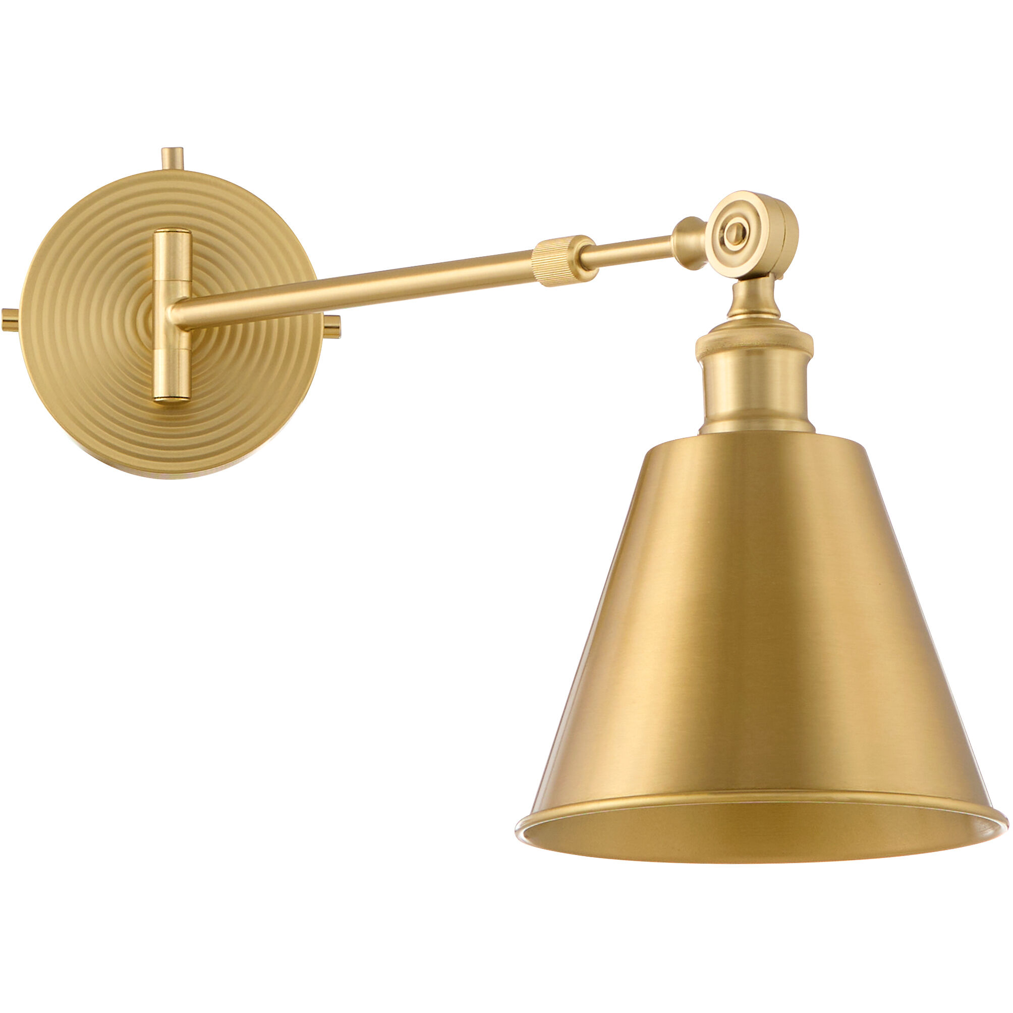 Bailey Wall Mount Wall Light in Aged Brass