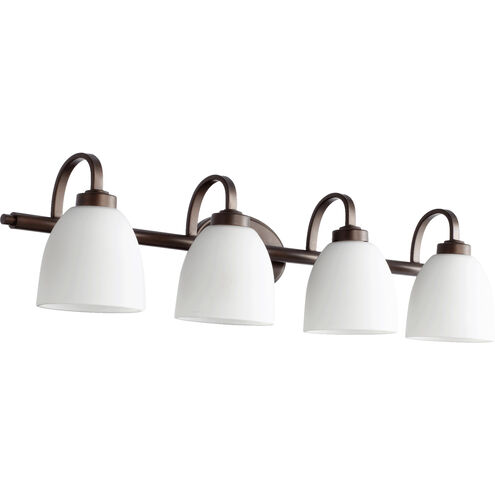 Reyes 4 Light 33.50 inch Bathroom Vanity Light