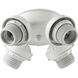 Fort Worth LED Studio White Fan Light Kit