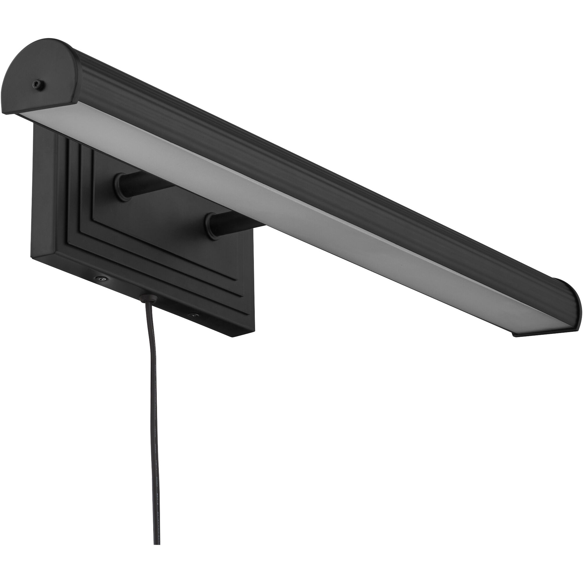 Sunset 17 watt 22.5 inch Matte Black Picture Light Wall Light