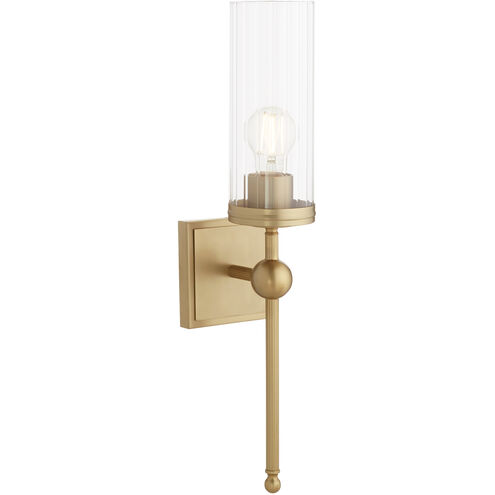 Lee Boulevard 1 Light 5 inch Aged Brass Wall Mount Wall Light
