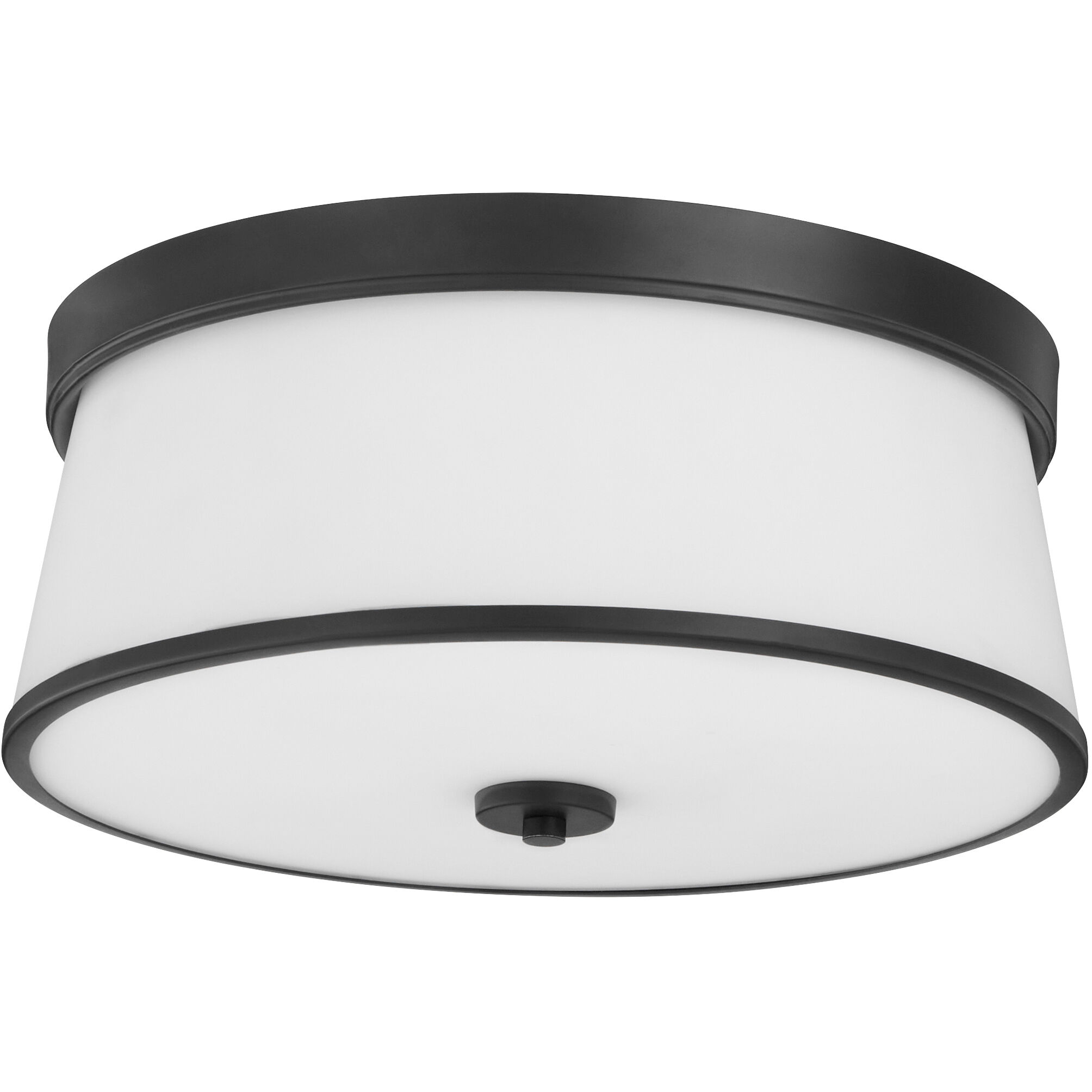 Weir 3 Light 16 inch Matte Black Flush Mount Ceiling Light