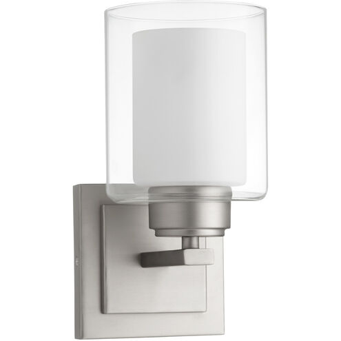 Fort Worth 1 Light 5 inch Satin Nickel Wall Mount Wall Light