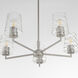 Goodwin 5 Light 27 inch Satin Nickel Chandelier Ceiling Light