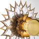 Ondine 10 inch Brushed Brass Wall Sconce Wall Light
