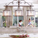 Salento Island Light Ceiling Light in Vintage Copper