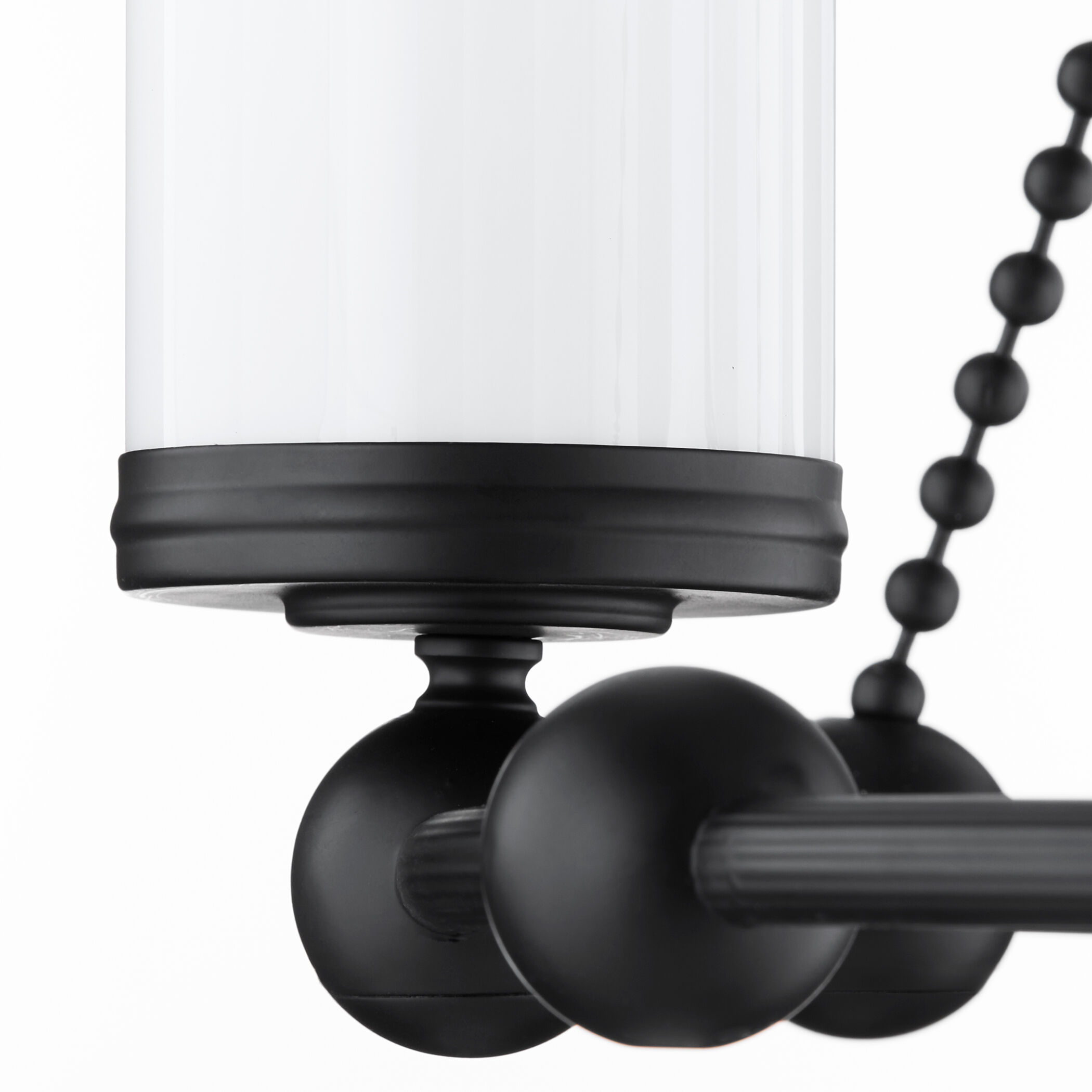 Lee Boulevard 6 Light 30 inch Matte Black Chandelier Ceiling Light