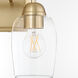 Wallinger 2 Light 13 inch Aged Brass Vanity Light Wall Light