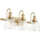 Fort Worth 3 Light 22.50 inch Bathroom Vanity Light