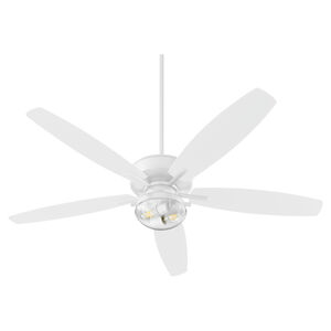 Breeze Patio 60 inch Studio White Outdoor Ceiling Fan