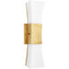 Ayala Wall Sconce Wall Light in Gold Leaf