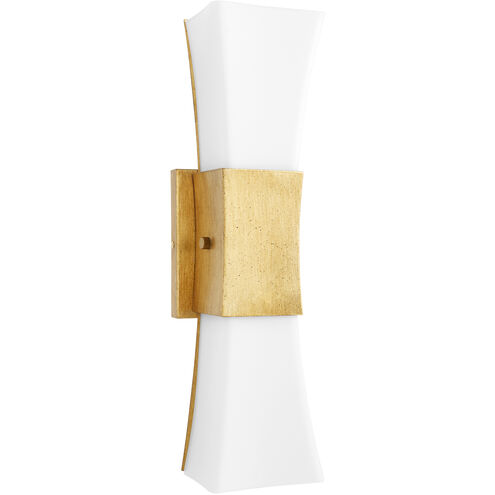 Ayala Wall Sconce Wall Light in Gold Leaf