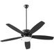 Breeze Patio Plus 52 52 inch Matte Black Patio Fan in Included