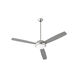 Expo 60 inch Satin Nickel with Silver/Weathered Gray Blades Ceiling Fan