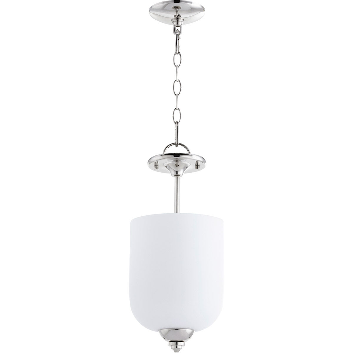 Richmond 3 Light 8 inch Polished Nickel Dual Mount Ceiling Light