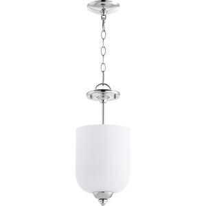 Richmond 3 Light 8 inch Polished Nickel Dual Mount Ceiling Light in Satin Opal