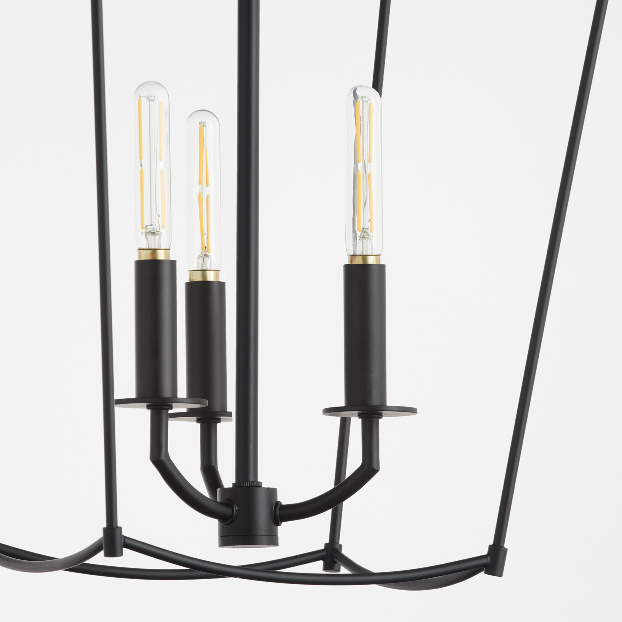 Mantle 3 Light 12 inch Matte Black Entry Ceiling Light