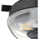 Fort Worth LED Noir Patio Fan Light Kit