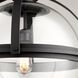 Meridian 1 Light 20 inch Noir Pendant Ceiling Light