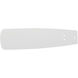 Ovation Studio White Each Fan Blades, Set of 5