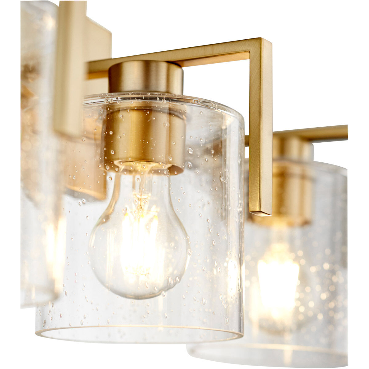 Fort Worth 3 Light 22 inch Aged Brass Vanity Light Wall Light