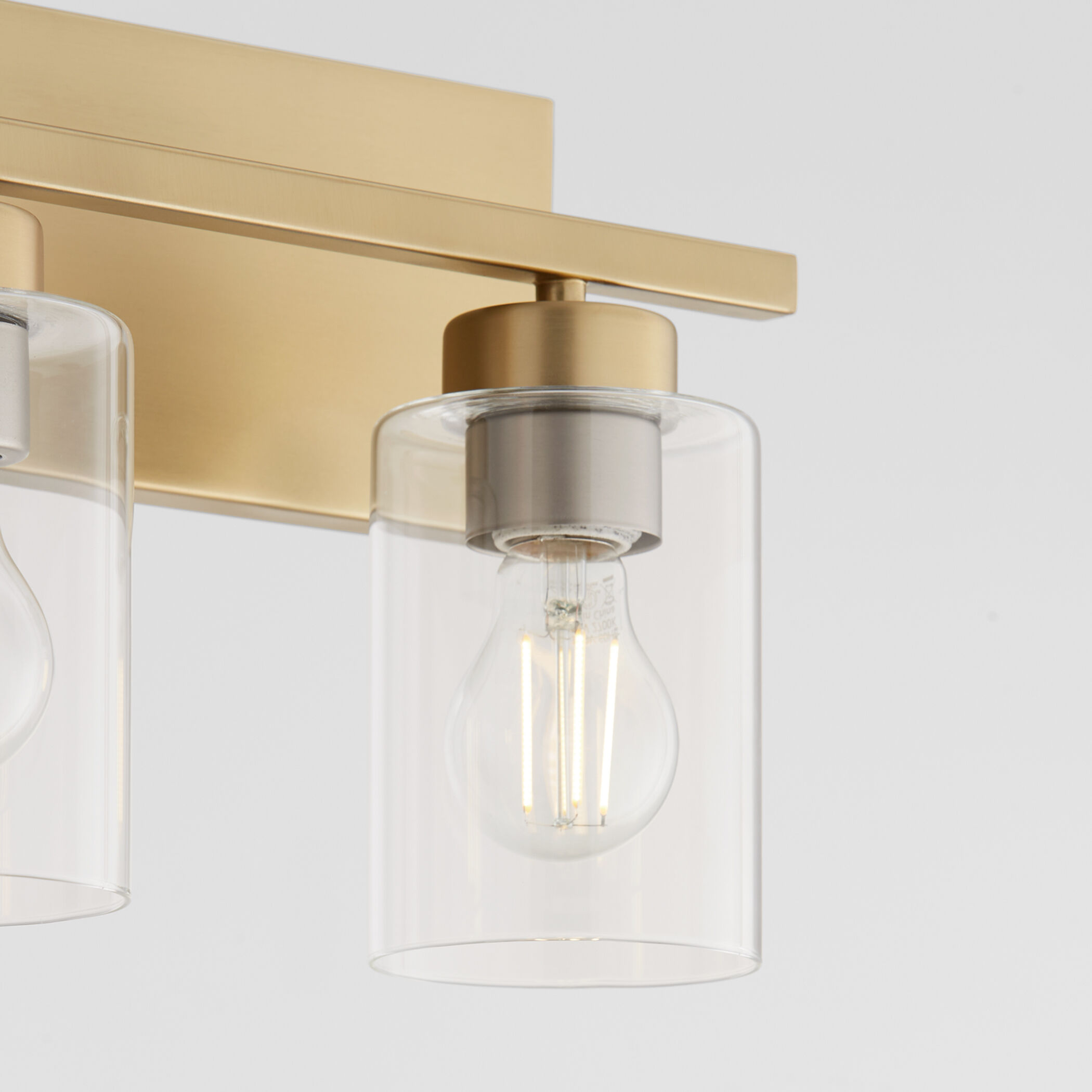 Carter 4 Light 30 inch Aged Brass Vanity Light Wall Light